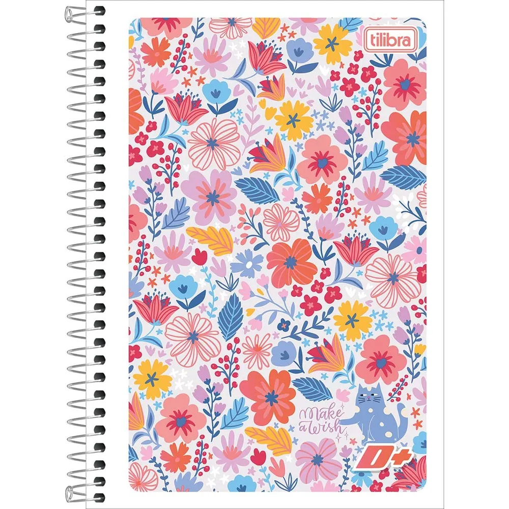 Caderno 1/4 Capa Flexível D+ 96 fls