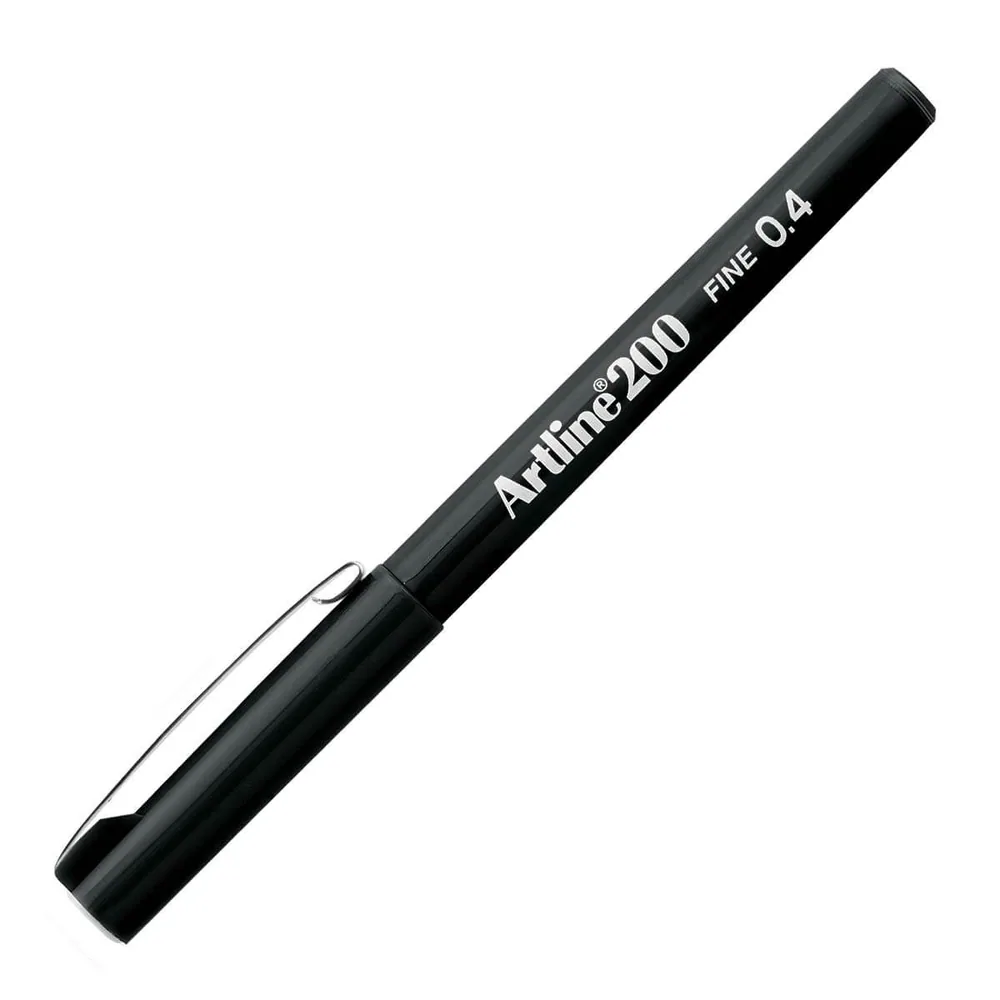 Caneta Gel EK-200 Artline - 0.4mm Preto