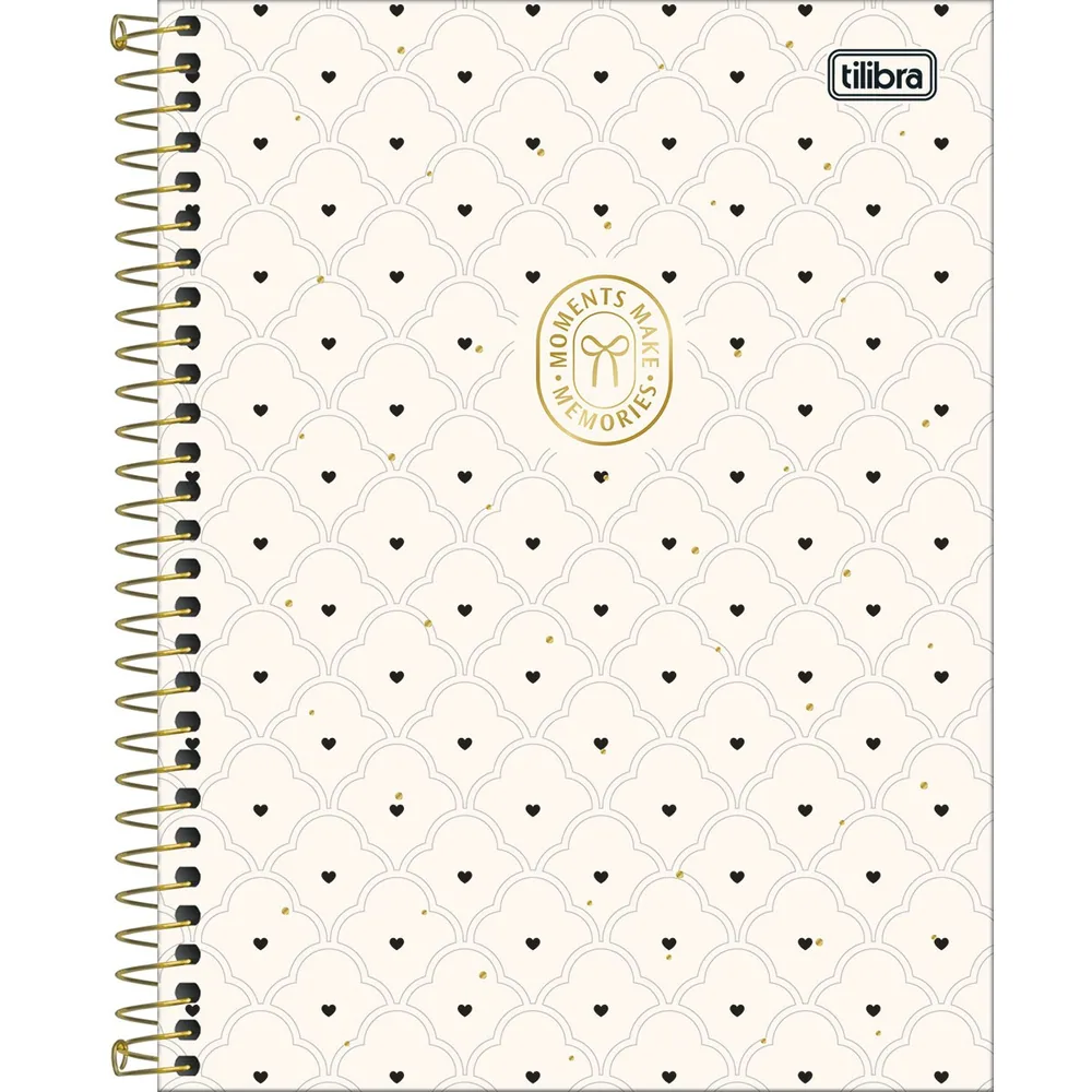 Caderno Colegial Capa Dura 10 Matérias West Village 160 fls