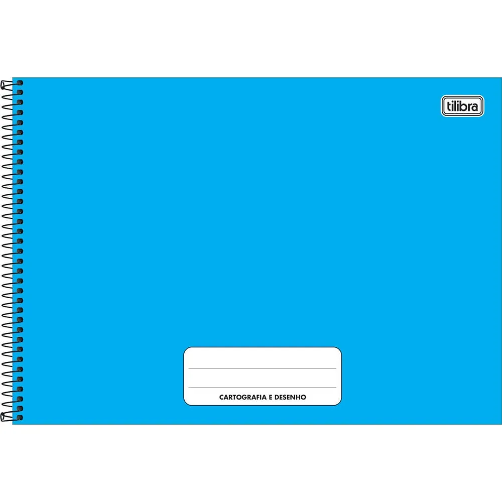 Caderno Cartografia e Desenho Capa Dura Cores Pepper 80 fls