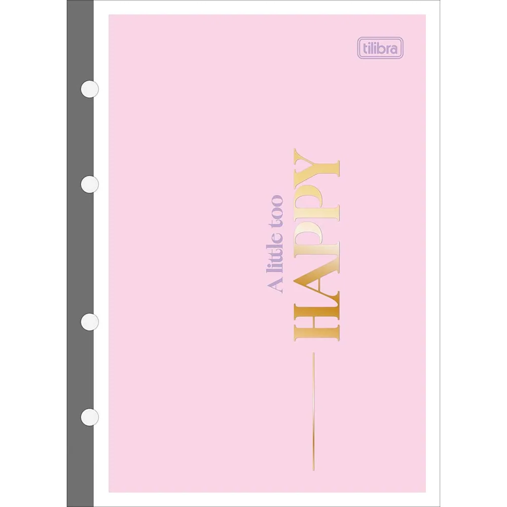 Caderno Tiliflex Colegial Happy 80 fls