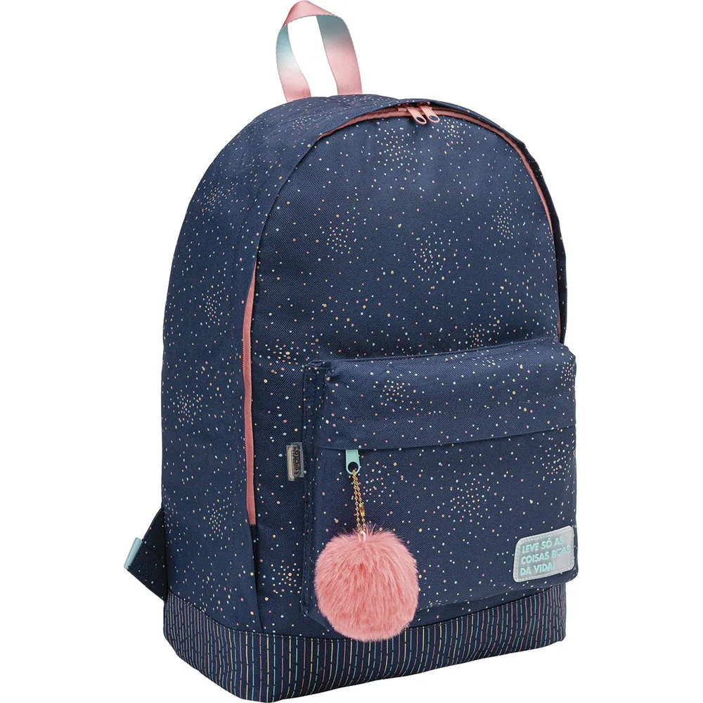 Mochila Costas Académie Dots Azul 2