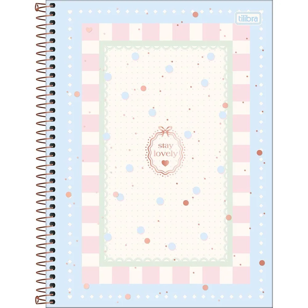 Caderno Universitário Capa Dura 20 Matérias Soho 320 fls