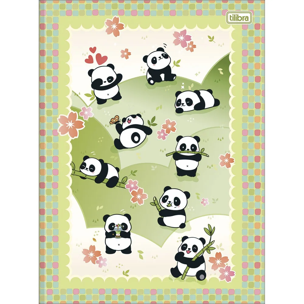 Caderno Brochura Capa Dura Universitário Lovely Friend 80 fls