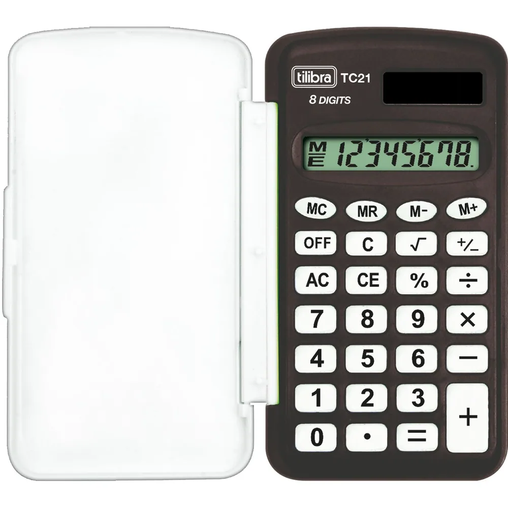Calculadora de Bolso TC 21 Preto