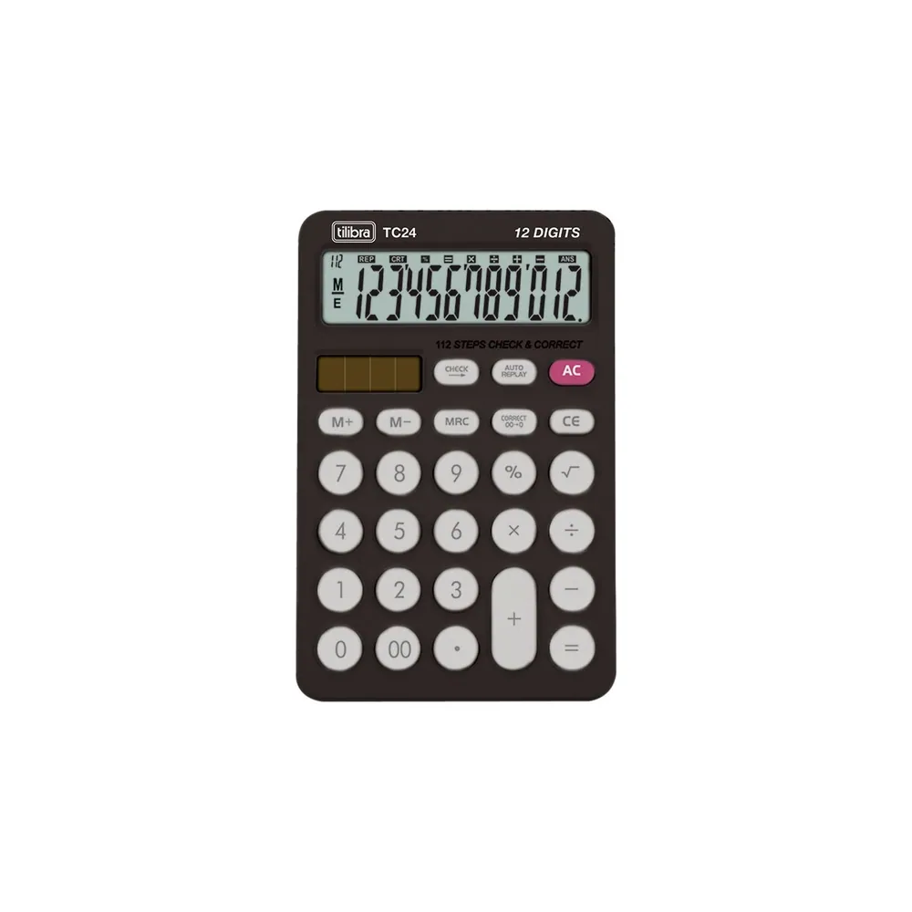 Calculadora de Mesa TC 24 Preto