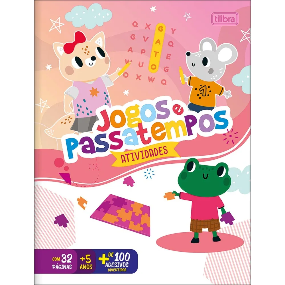 Cartilha de Atividades Jogos e Passatempos
