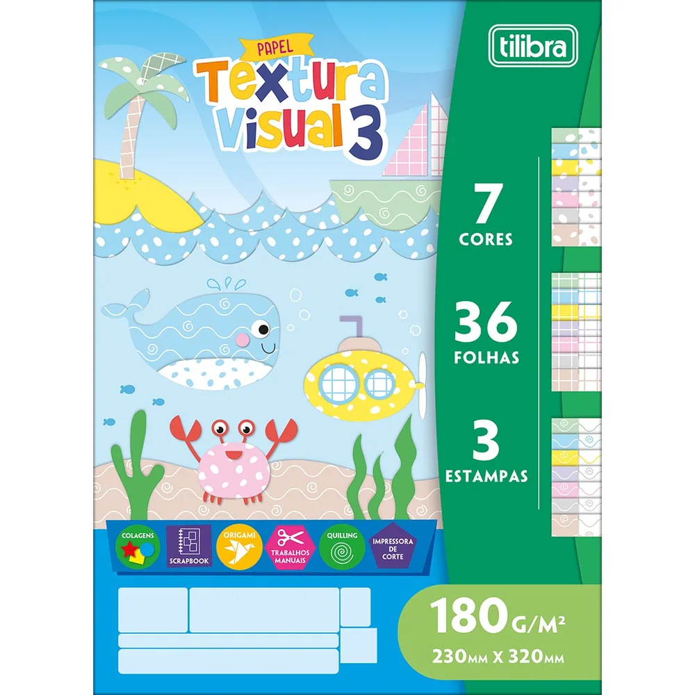 Álbum Colado Textura Visual 3