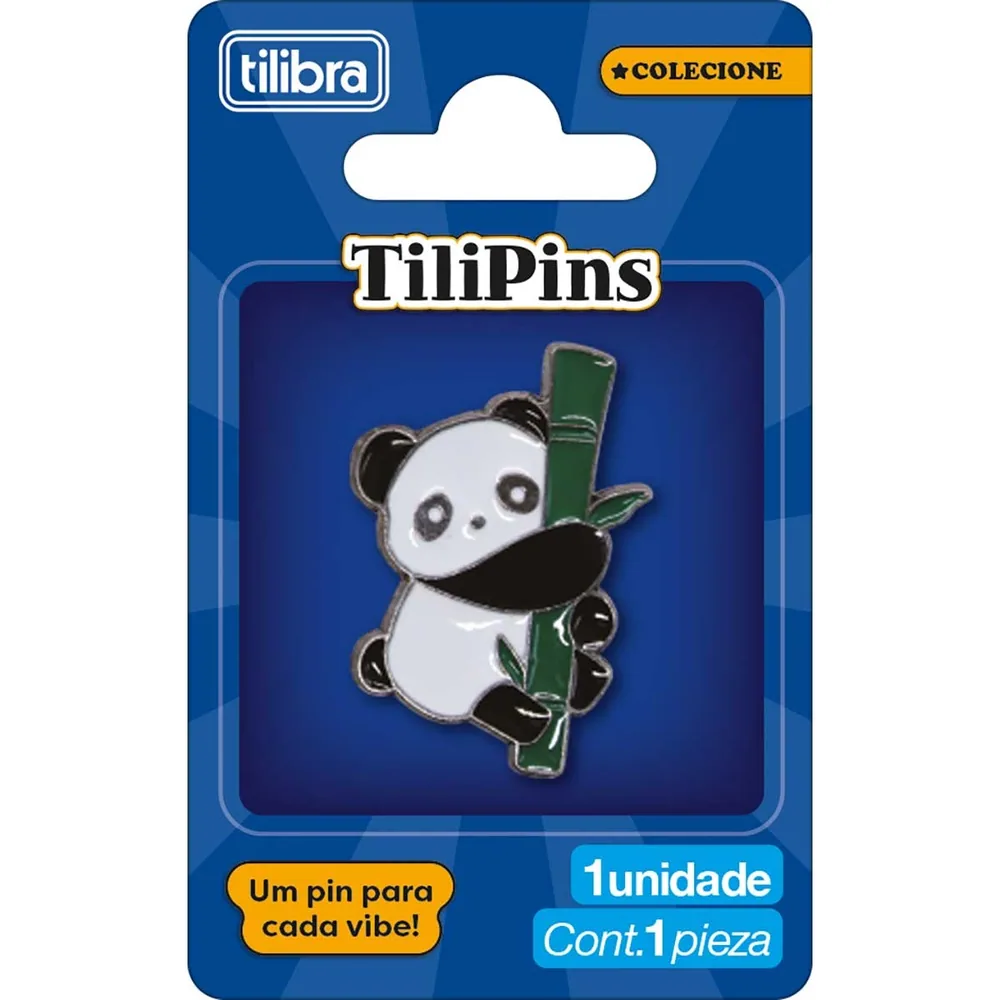 Pins de Metal TiliPins Panda