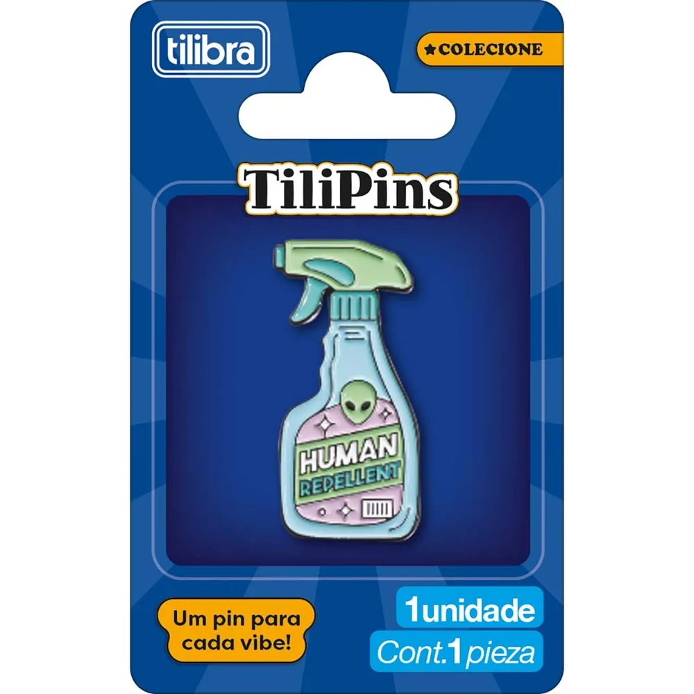 Pins de Metal TiliPins Human Repellent