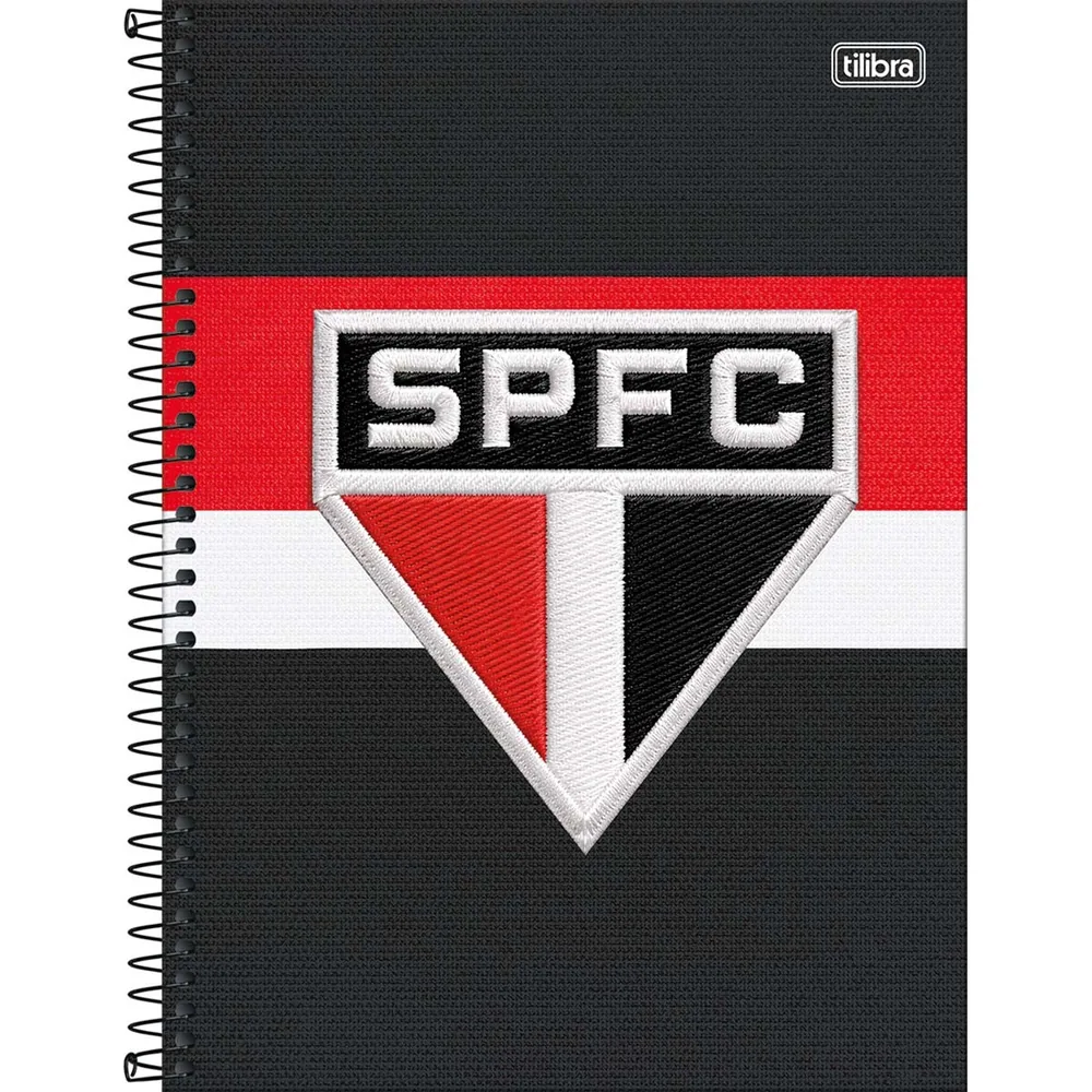 Caderno Universitário Capa Dura 10 Matérias São Paulo 160 fls