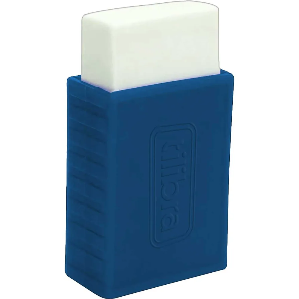 Borracha Média Capa Plástica Branca (Display com 24)
