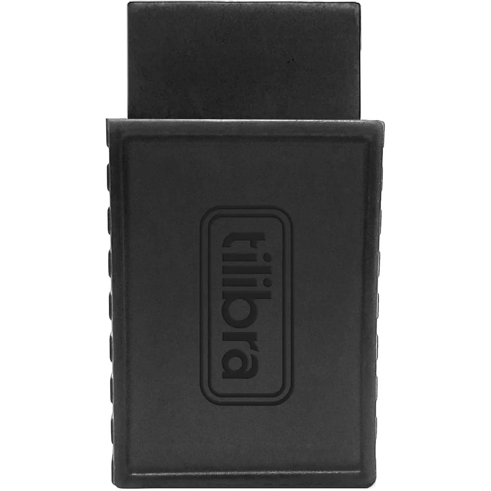 Borracha Média Capa Plástica Preta