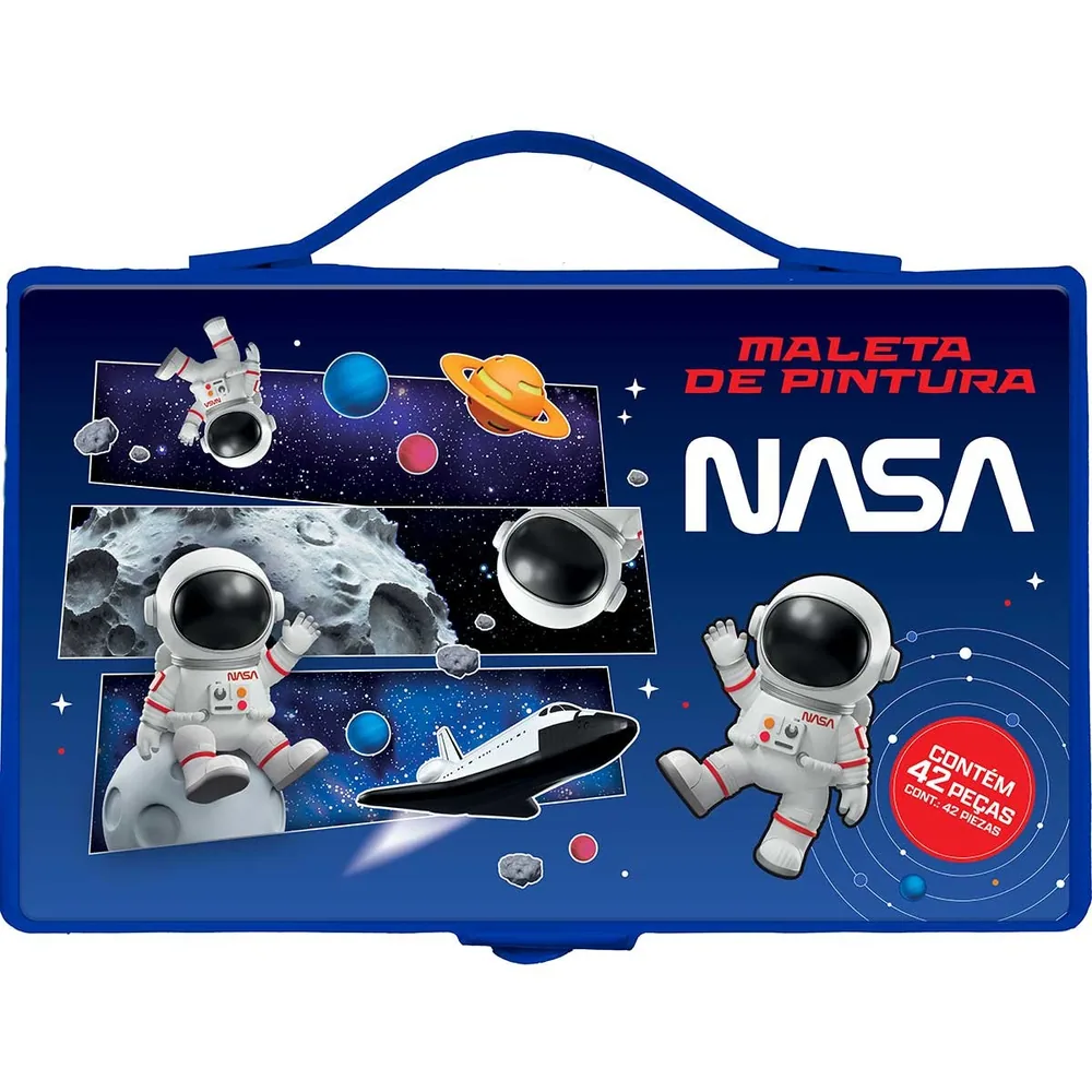 Maleta de Pintura Nasa - 42 peças
