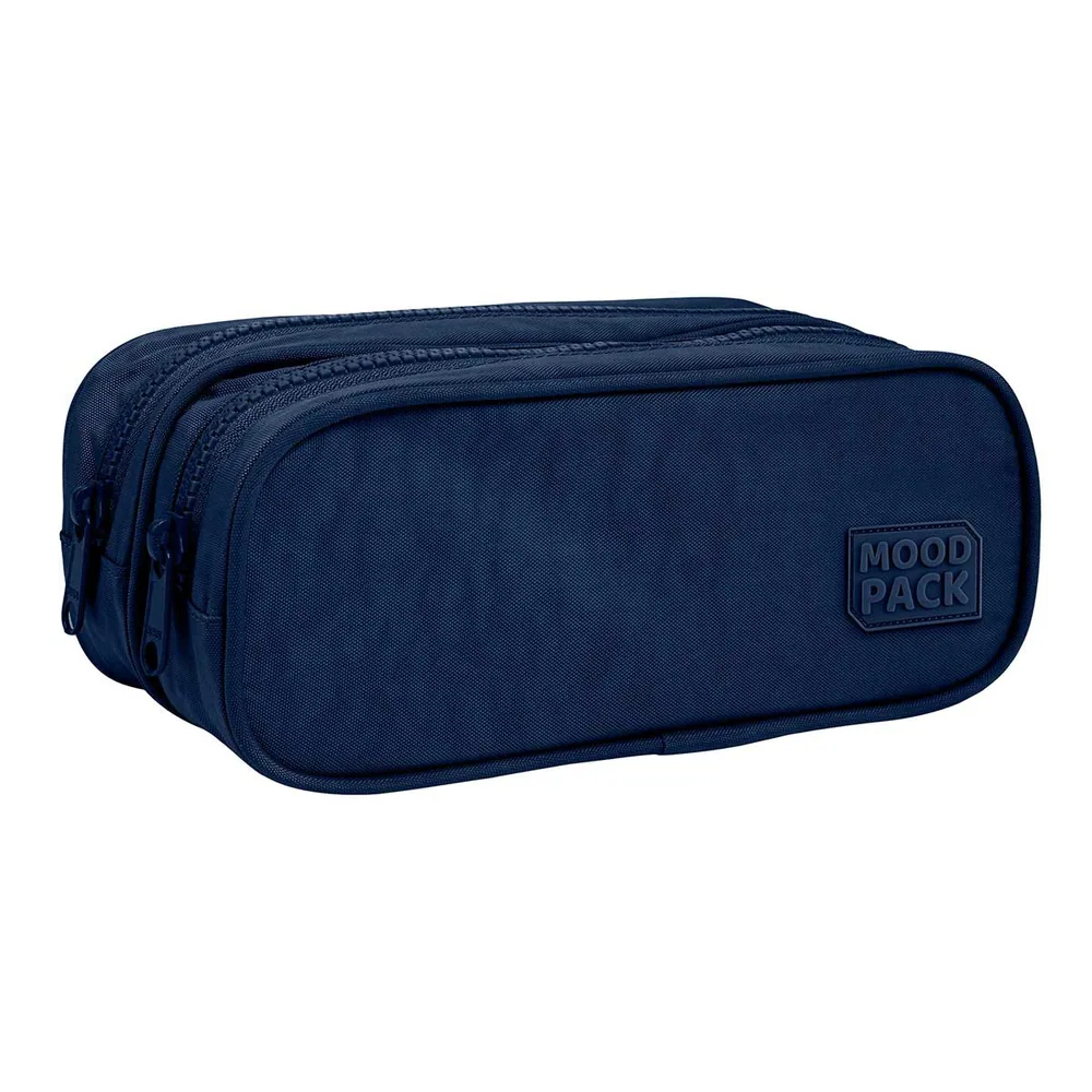 Estojo Duplo MoodPack Azul Marinho