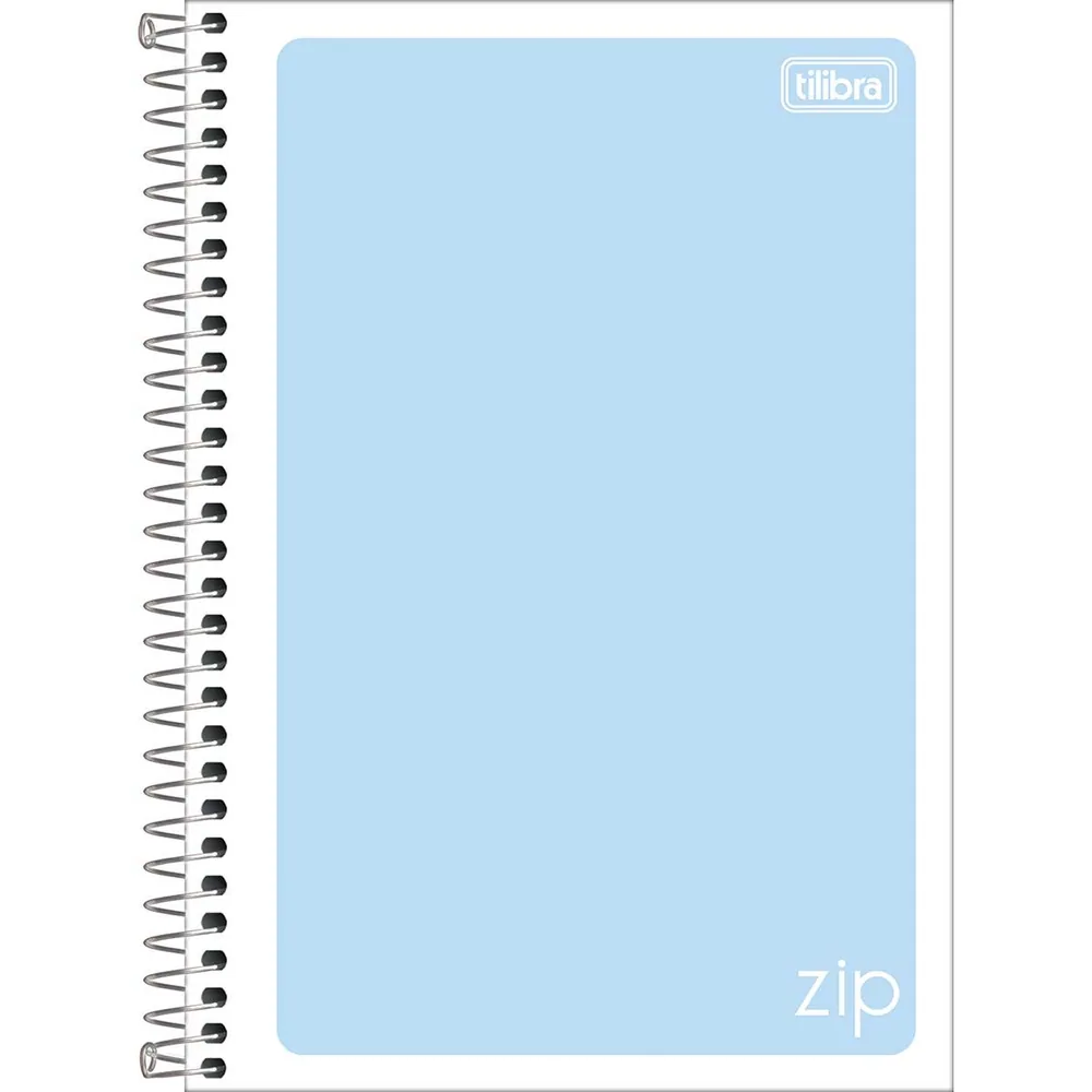 Caderno 1/4 Capa Flexível Colors Zip Colors 48 fls