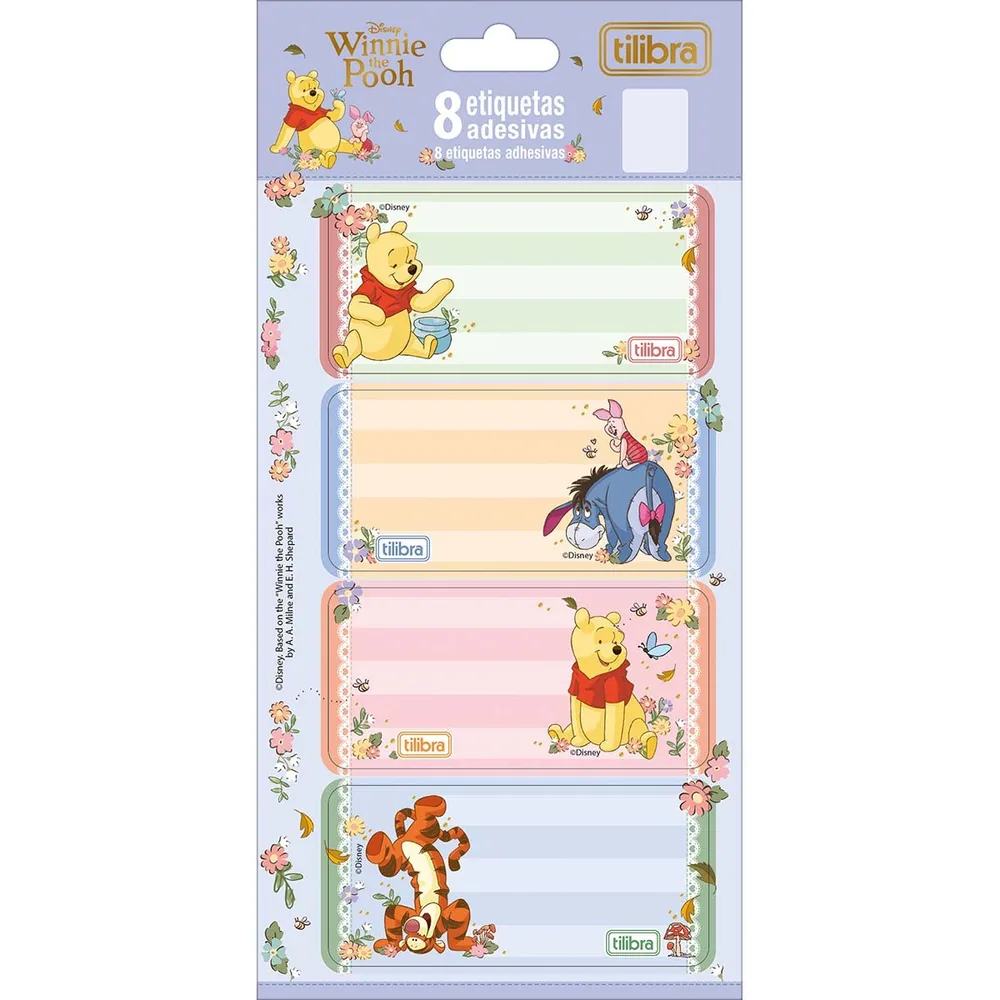 Etiqueta Adesiva Pooh