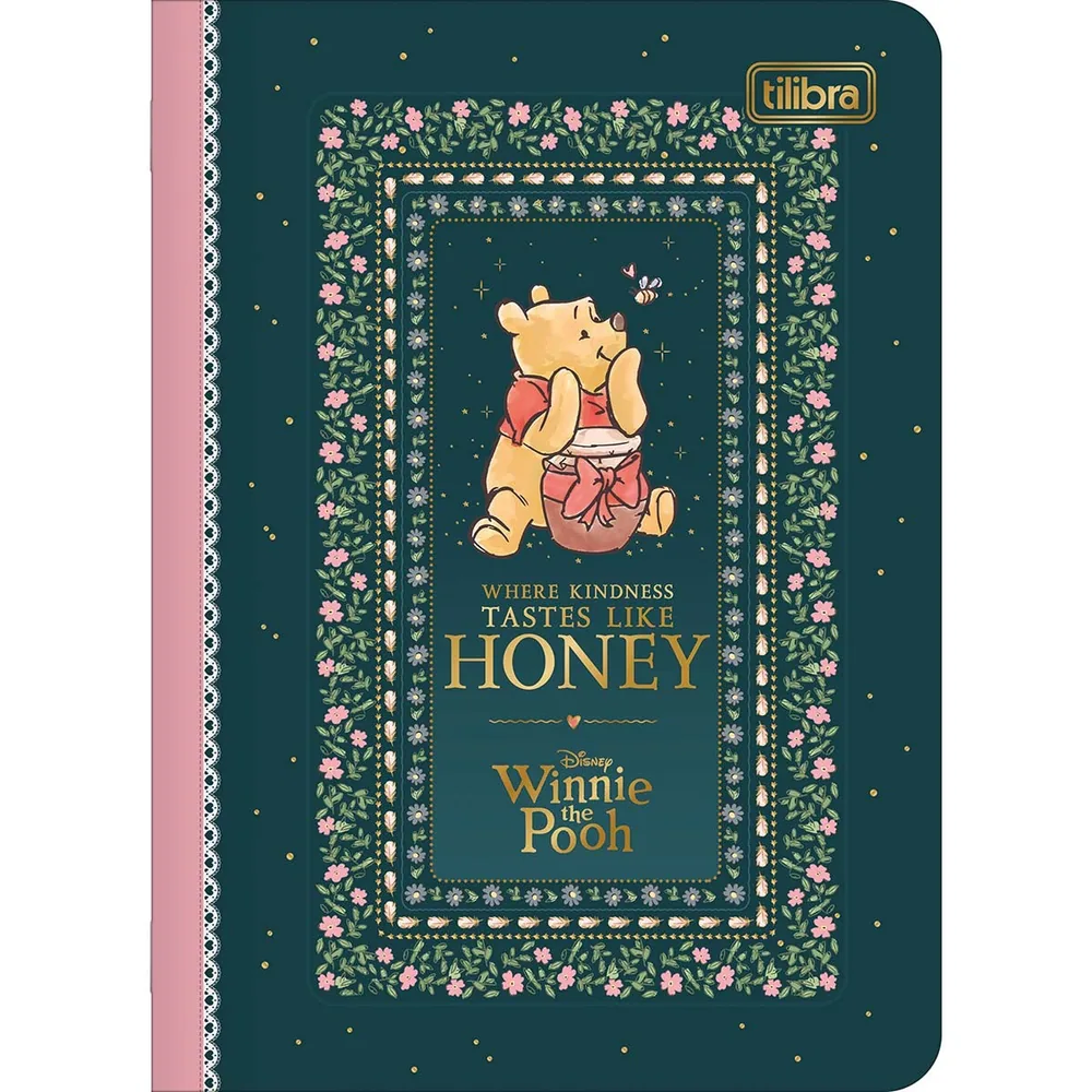 Caderneta Capa Flexível Pooh 32 fls