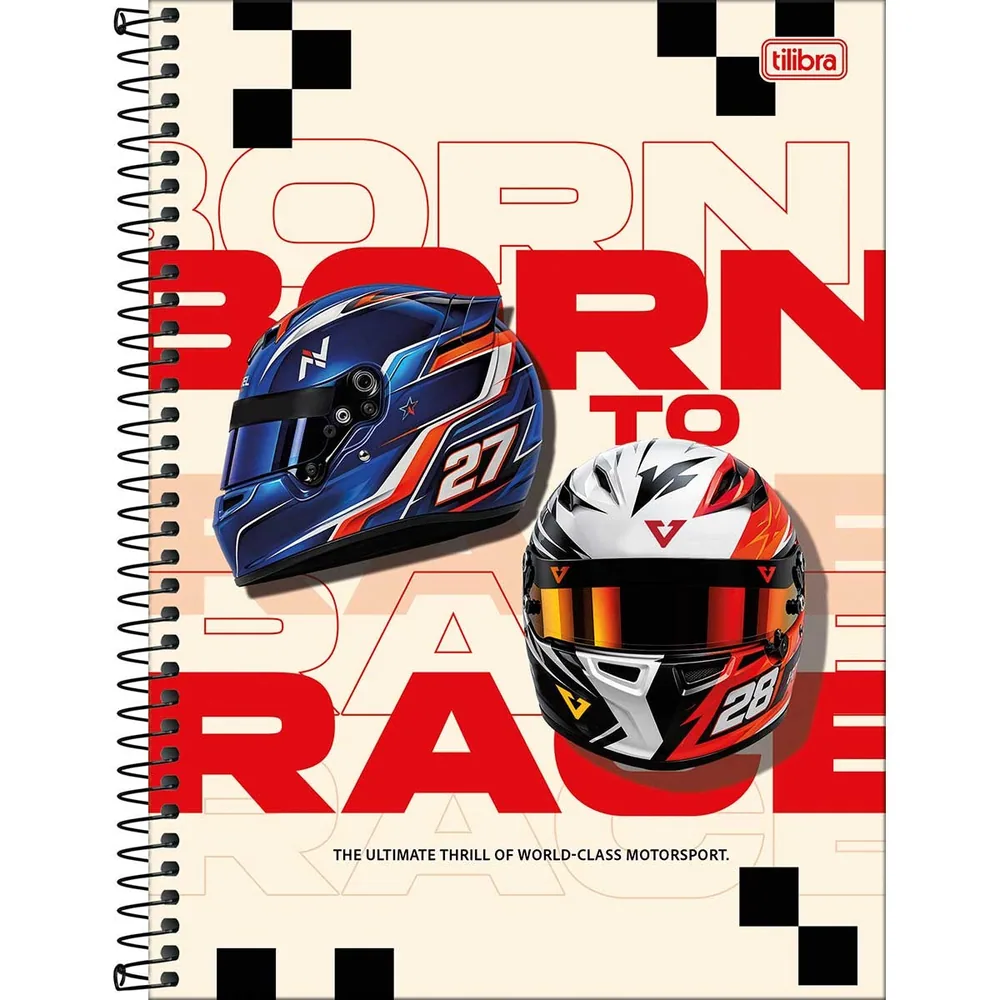 Caderno Universitário Capa Dura 1 Matéria Speed 80 fls