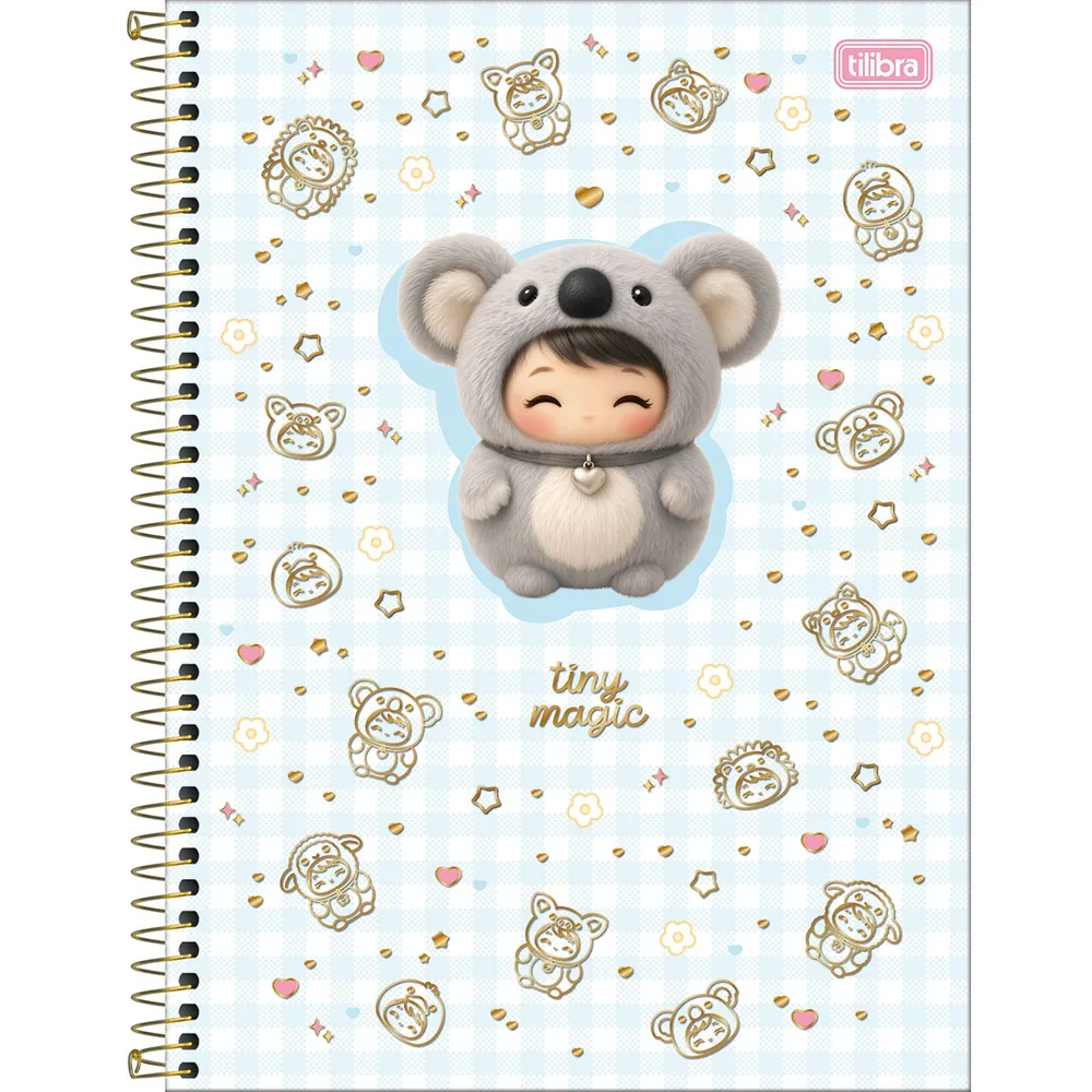 Caderno Universitário Capa Dura 1 Matéria Toots 80 fls
