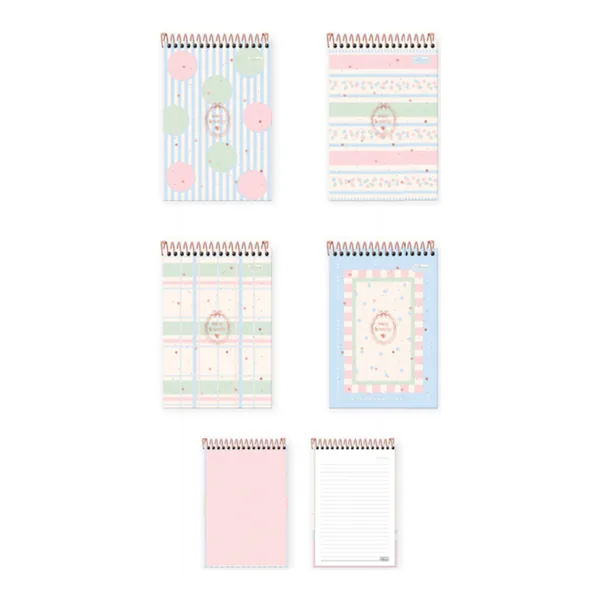 Caderno 1/4 Capa Dura Espiral AA Soho 80 fls
