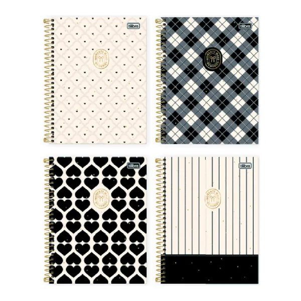 Caderno Brochura Capa Dura 1/4 West Village 80 fls