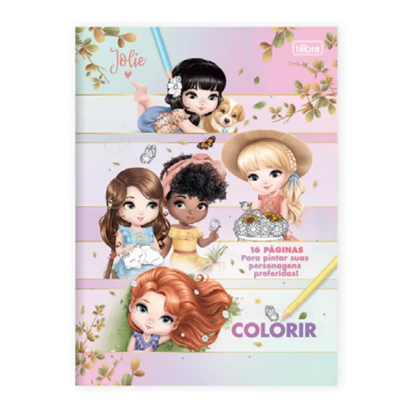 Álbum Colorir Jolie