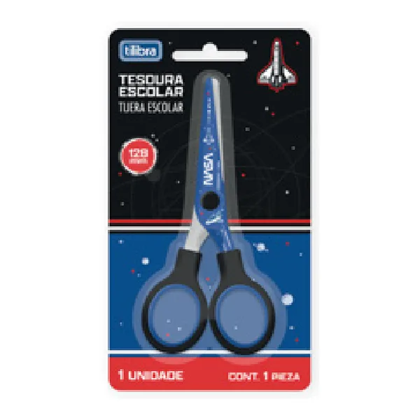 Tesoura Escolar Nasa